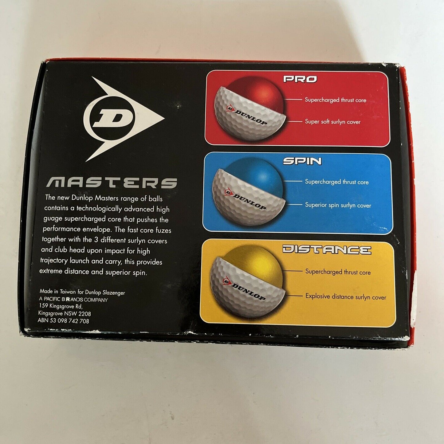 12x Dunlop Masters Pro Golf Balls 6x Pinnacle Soft Golf Balls