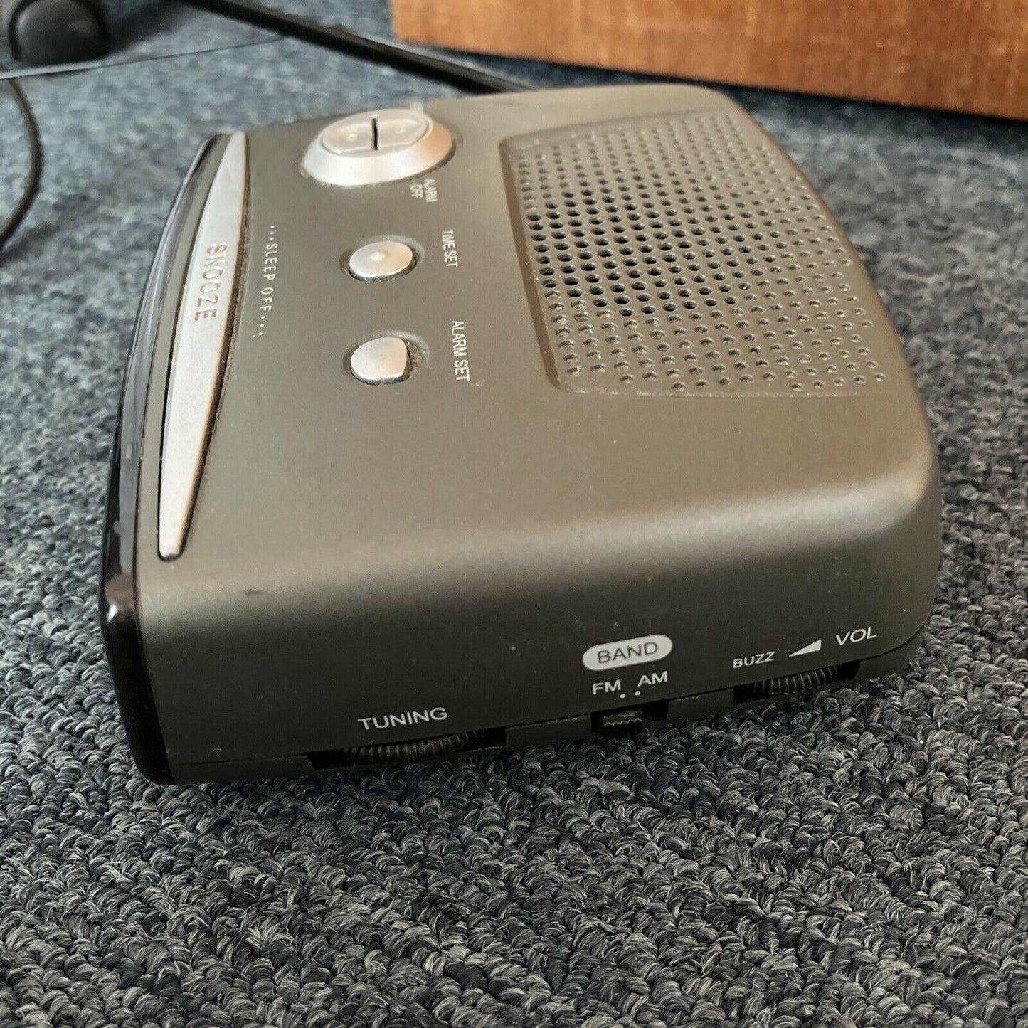 Audiosonic AM/FM Clock Radio KM-38 – Retro Unit