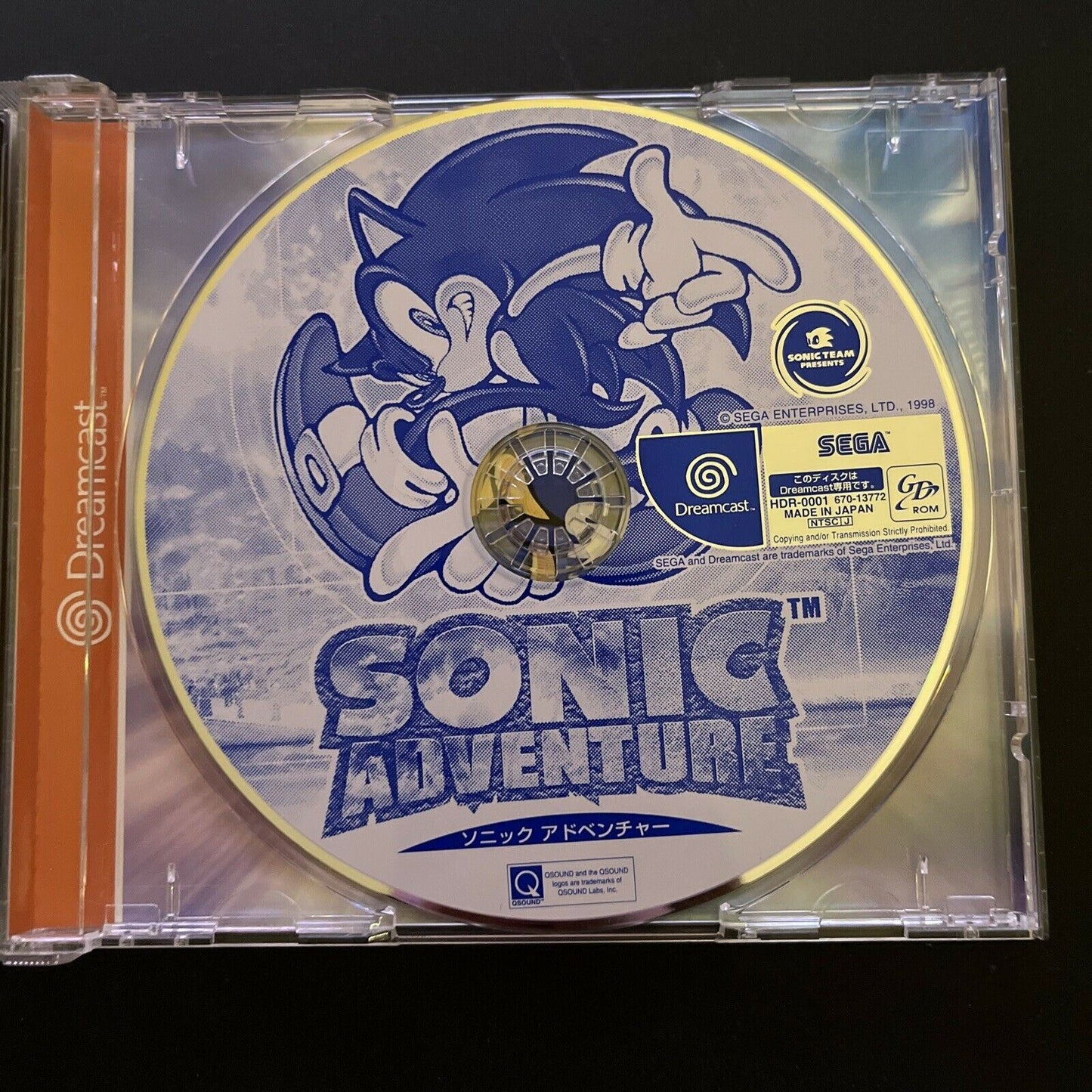 Sonic Adventure - Sega Dreamcast NTSC-J Japan Game