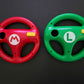 Genuine Official Nintendo Limited Edition Mario & Luigi Wheel Wii Controller