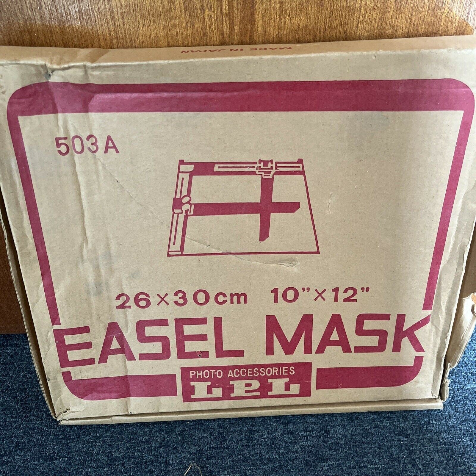 LPL Easel Mask 503A 26x30cm 10'x12' Made In Japan Retro Unit