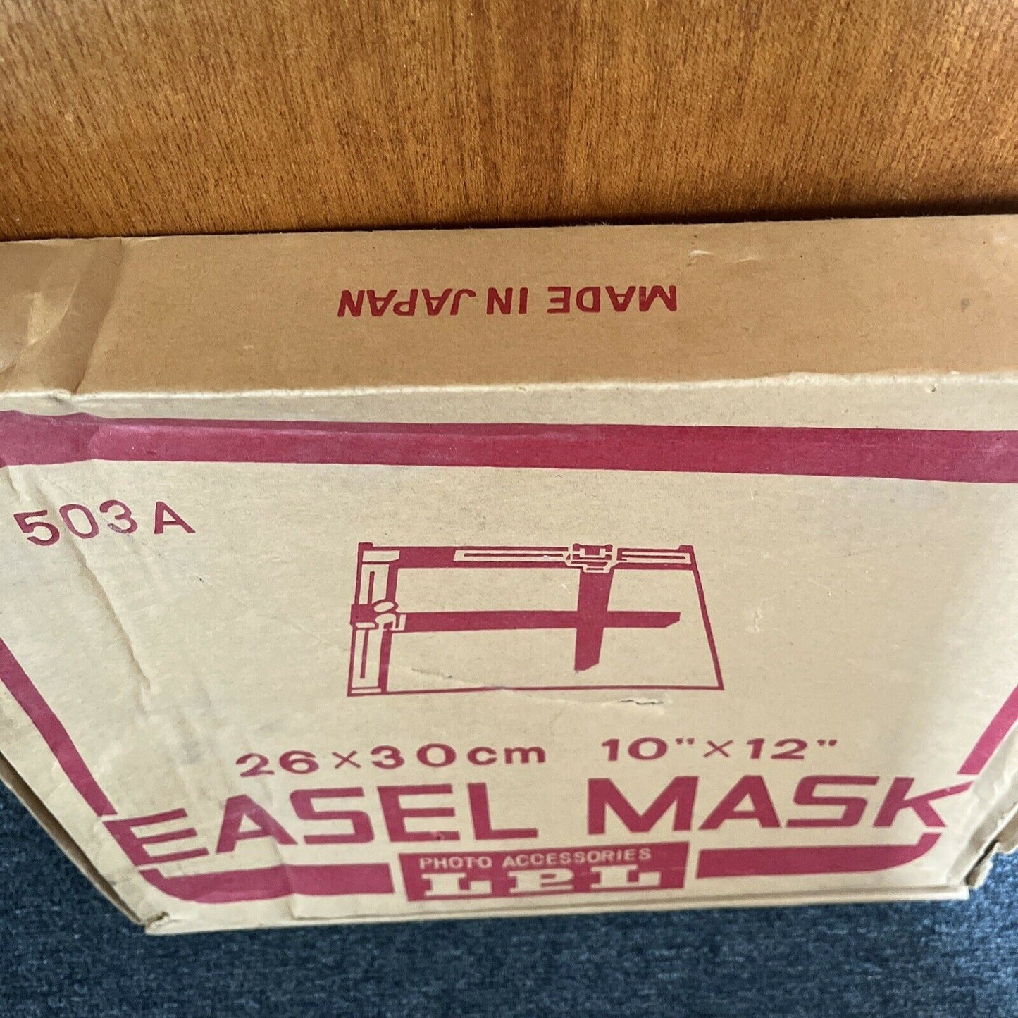 LPL Easel Mask 503A 26x30cm 10'x12' Made In Japan Retro Unit