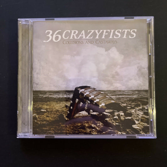 36 Crazyfists - Collisions And Castaways - CD Album Metal Rock 2010