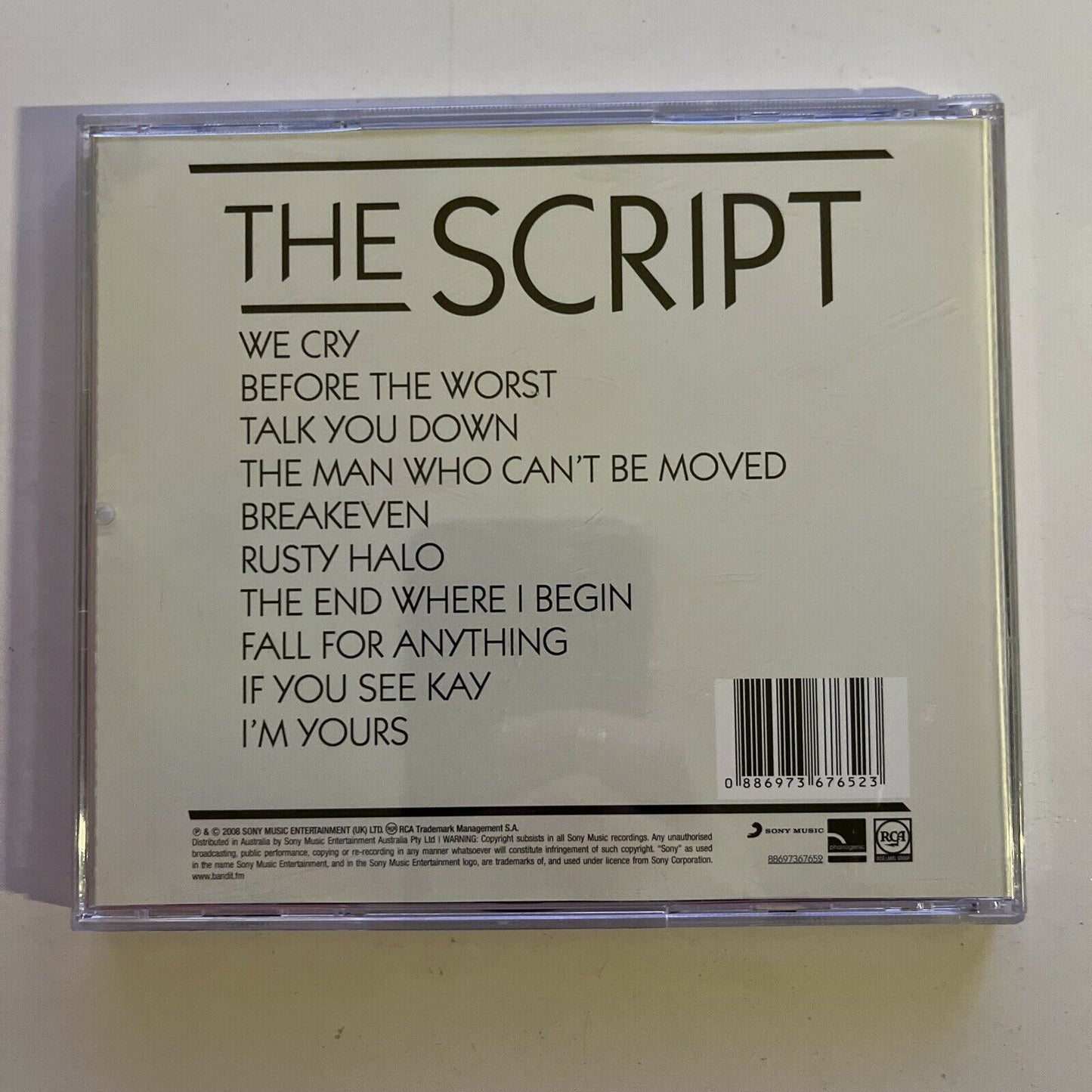 The Script by The Script (CD, 2008, Album)