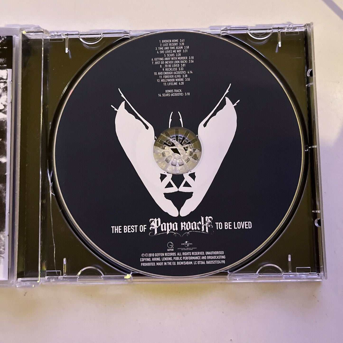 The Best of Papa Roach - To Be Loved by Papa Roach (CD, 2010) Album