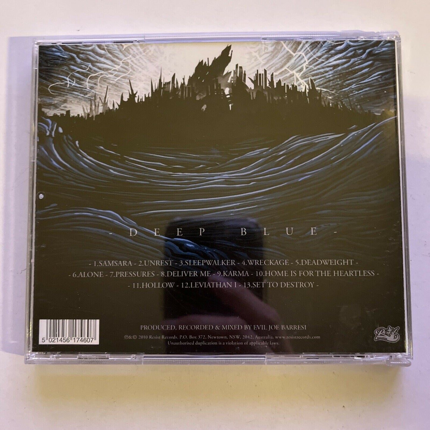 Parkway Drive Deep Blue CD 2010 Album Retro Unit