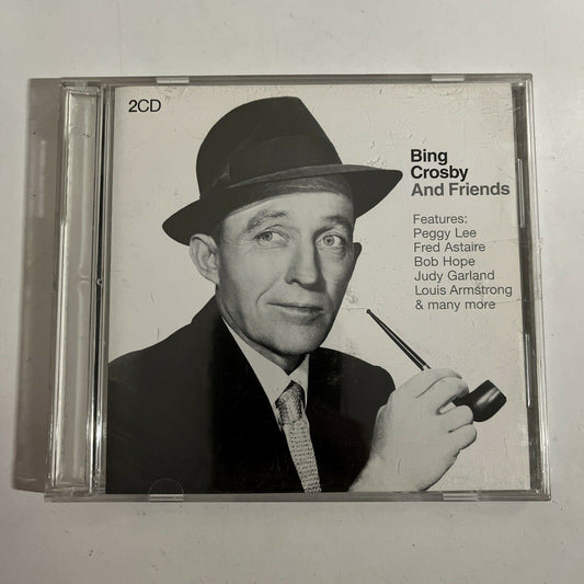 Bing Crosby And Friends (CD, 2-Disc) with Louis Armstrong, Judy Garland & more