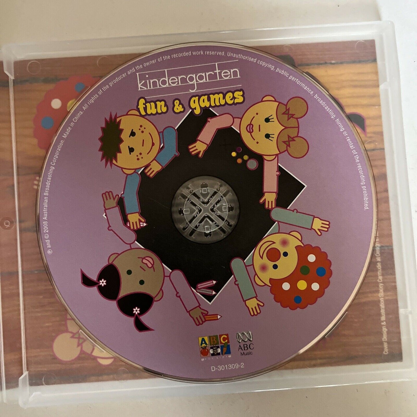 Kindergarten Fun & Games Music CD (ABC For Kids)  Album 2012