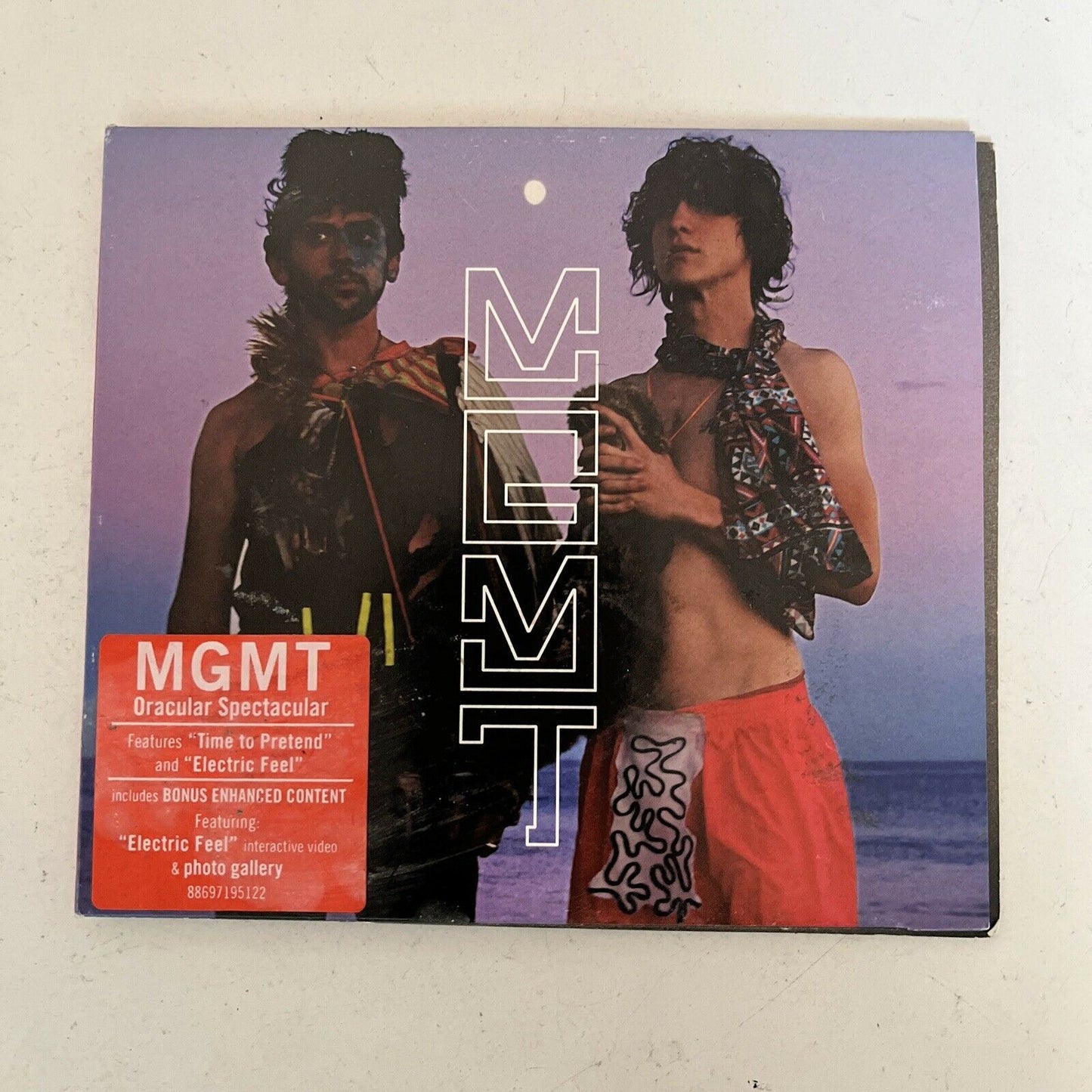 MGMT – Oracular Spectacular (CD, 2008, Columbia, Enhanced CD)