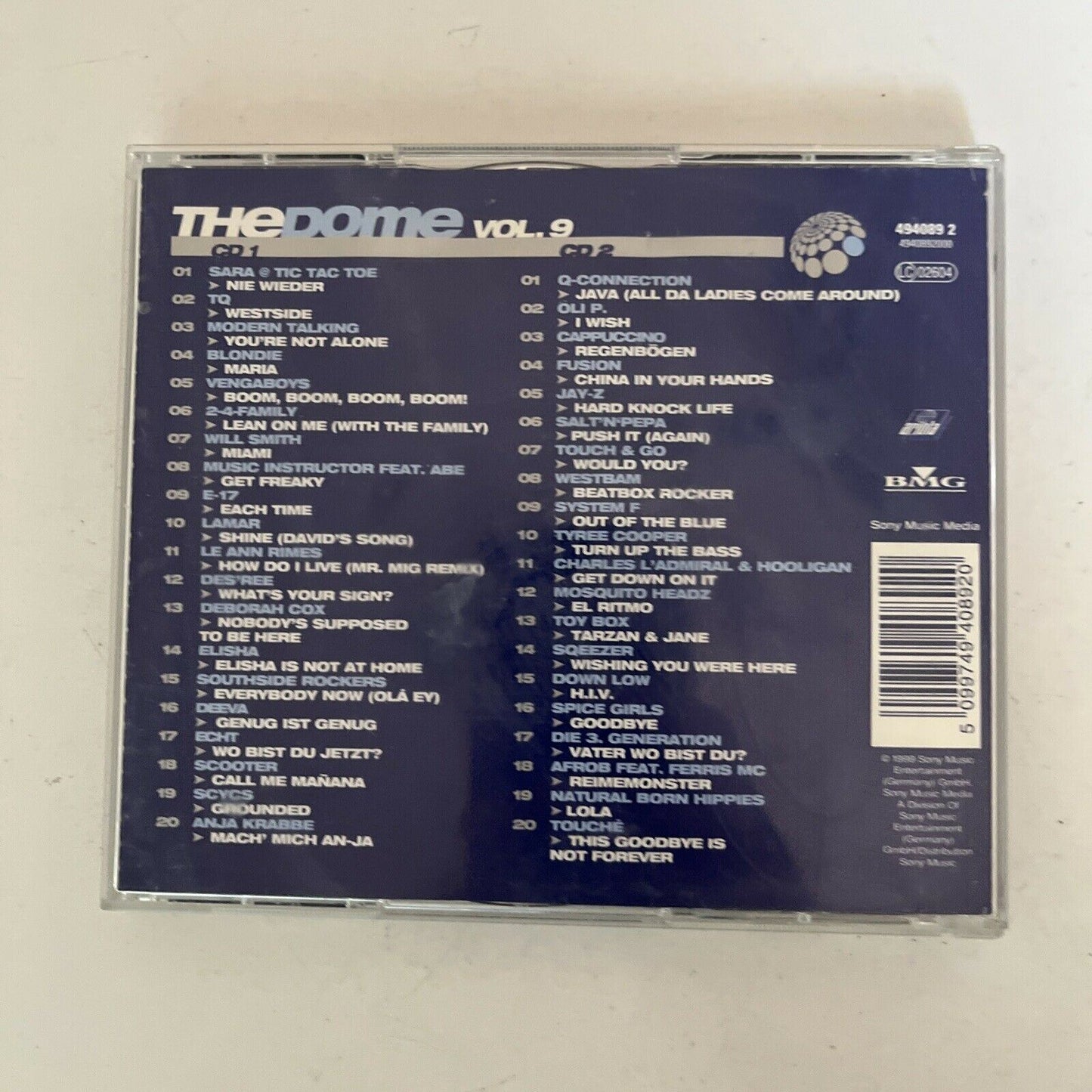 The Dome Vol. 9 by Various Artists (CD, 2-Disc Set, 1999)