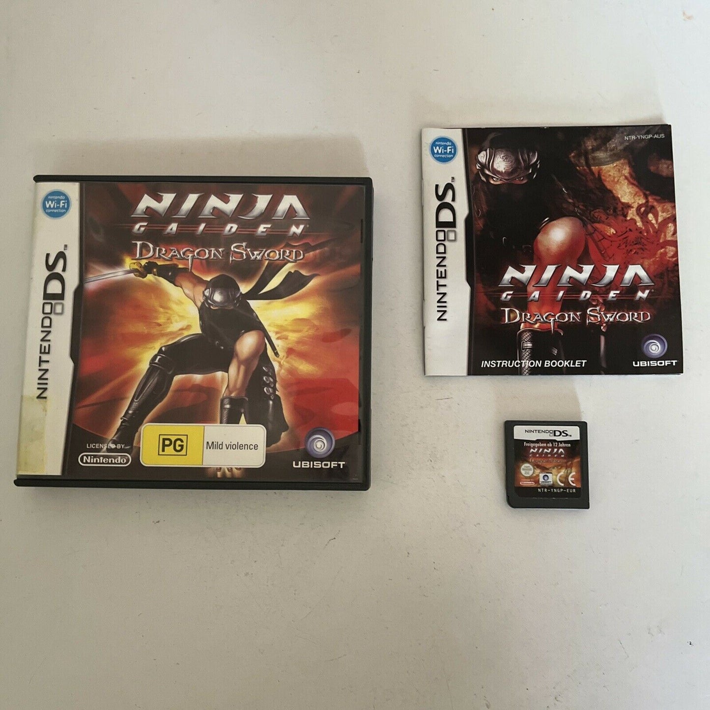 Ninja Gaiden: Dragon Sword - Nintendo DS Complete with Manual