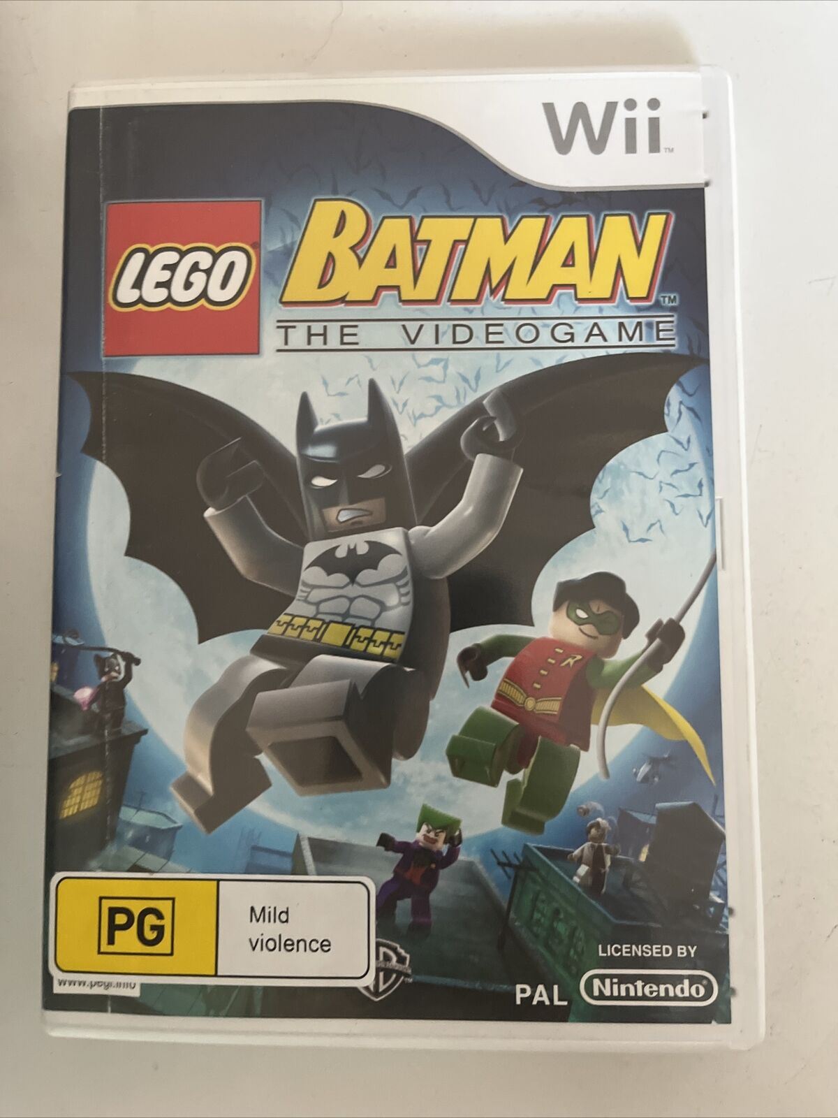 LEGO Batman The VideoGame -  Nintendo Wii PAL Game with Manual