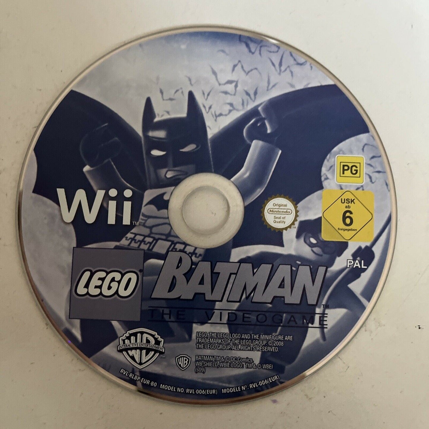 LEGO Batman The VideoGame -  Nintendo Wii PAL Game with Manual