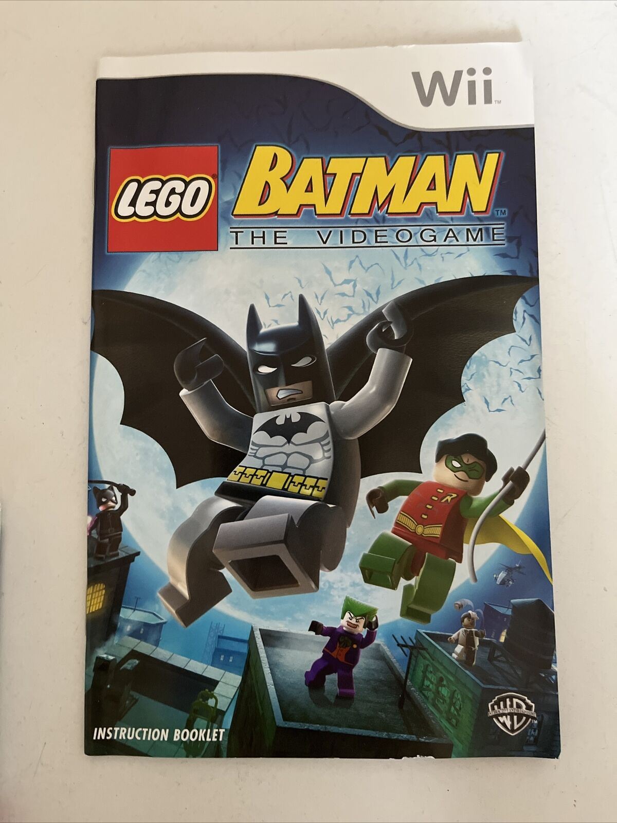 LEGO Batman The VideoGame -  Nintendo Wii PAL Game with Manual