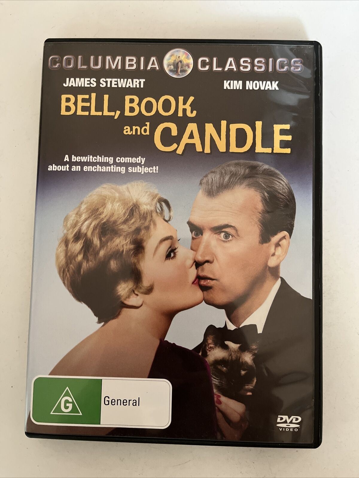 Bell, Book And Candle (DVD, 1958) James Stewart, Kim Novak, Jack Lemmon. Region4