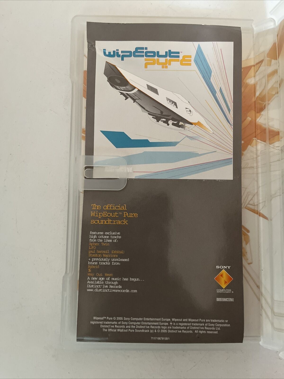 Wipeout Pure - Sony PSP Game Complete