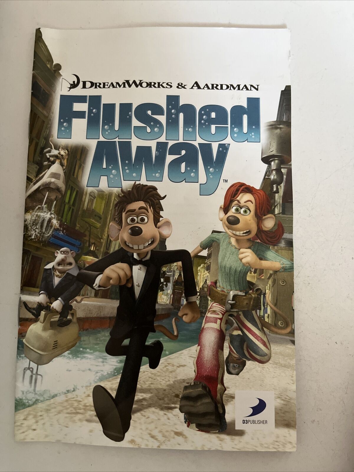 Flushed Away - PlayStation PS2 PAL Action Adventure Game with Manual