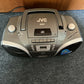 JVC RC-EZ53 Portable Cassette Tape Radio Player CD, CD-R/RW, MP3-CD Boombox