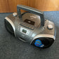 JVC RC-EZ53 Portable Cassette Tape Radio Player CD, CD-R/RW, MP3-CD Boombox