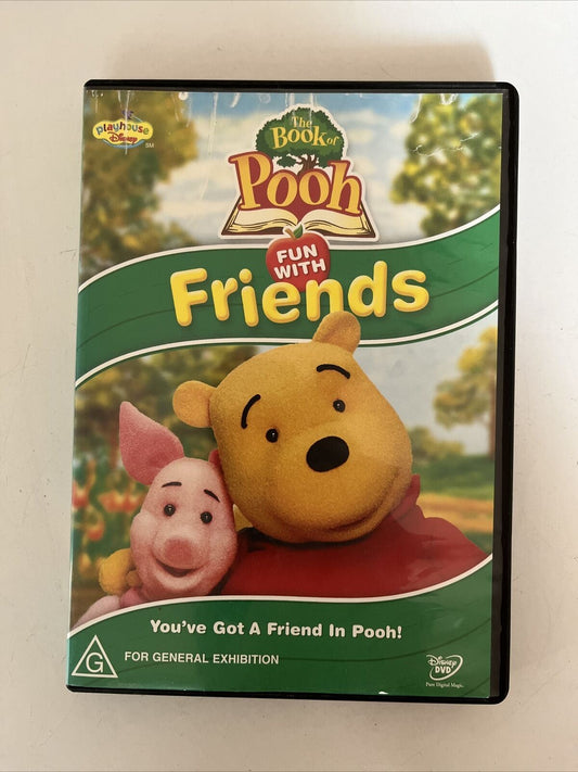 Disney Winnie the Pooh: The Book of Pooh - Fun With Friends (DVD, 2003) Region 4