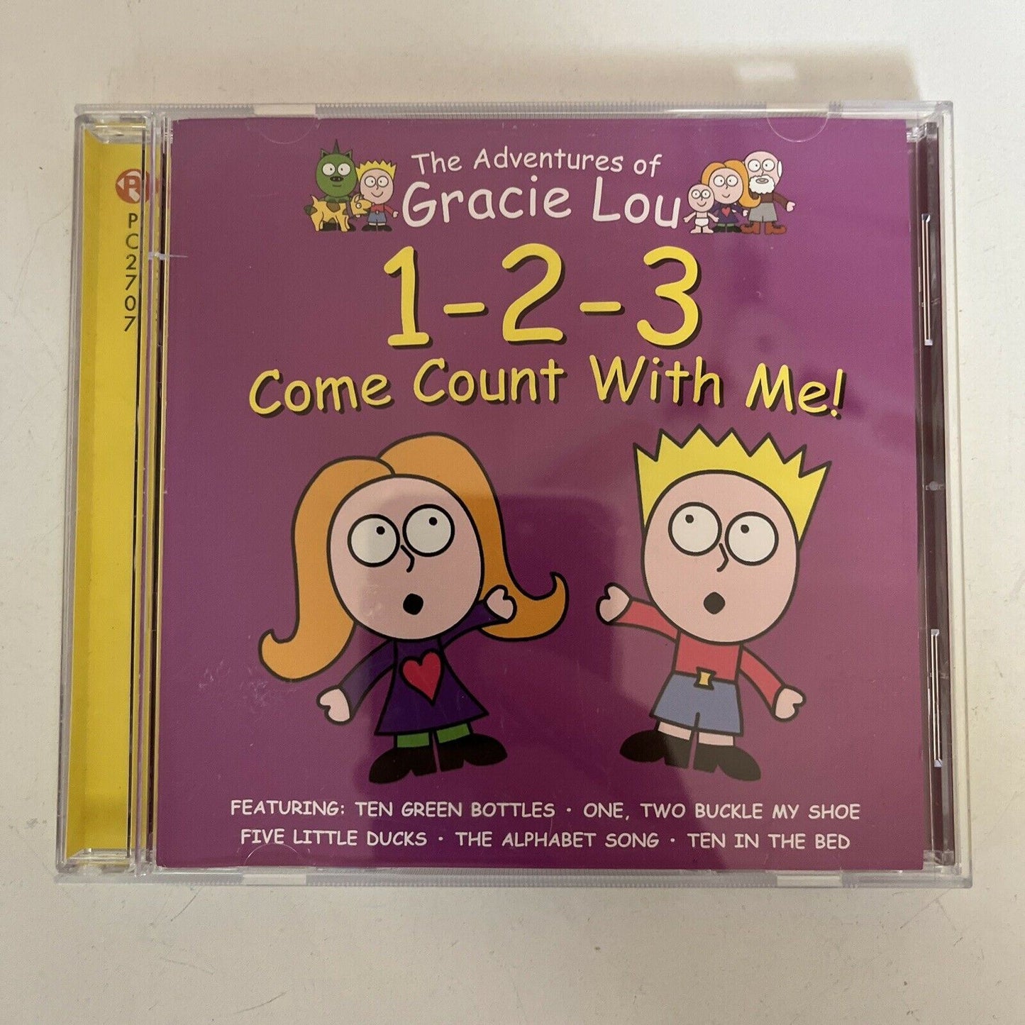 The Adventures Of Gracie Lou: 1-2-3 Come Count With Me CD Album