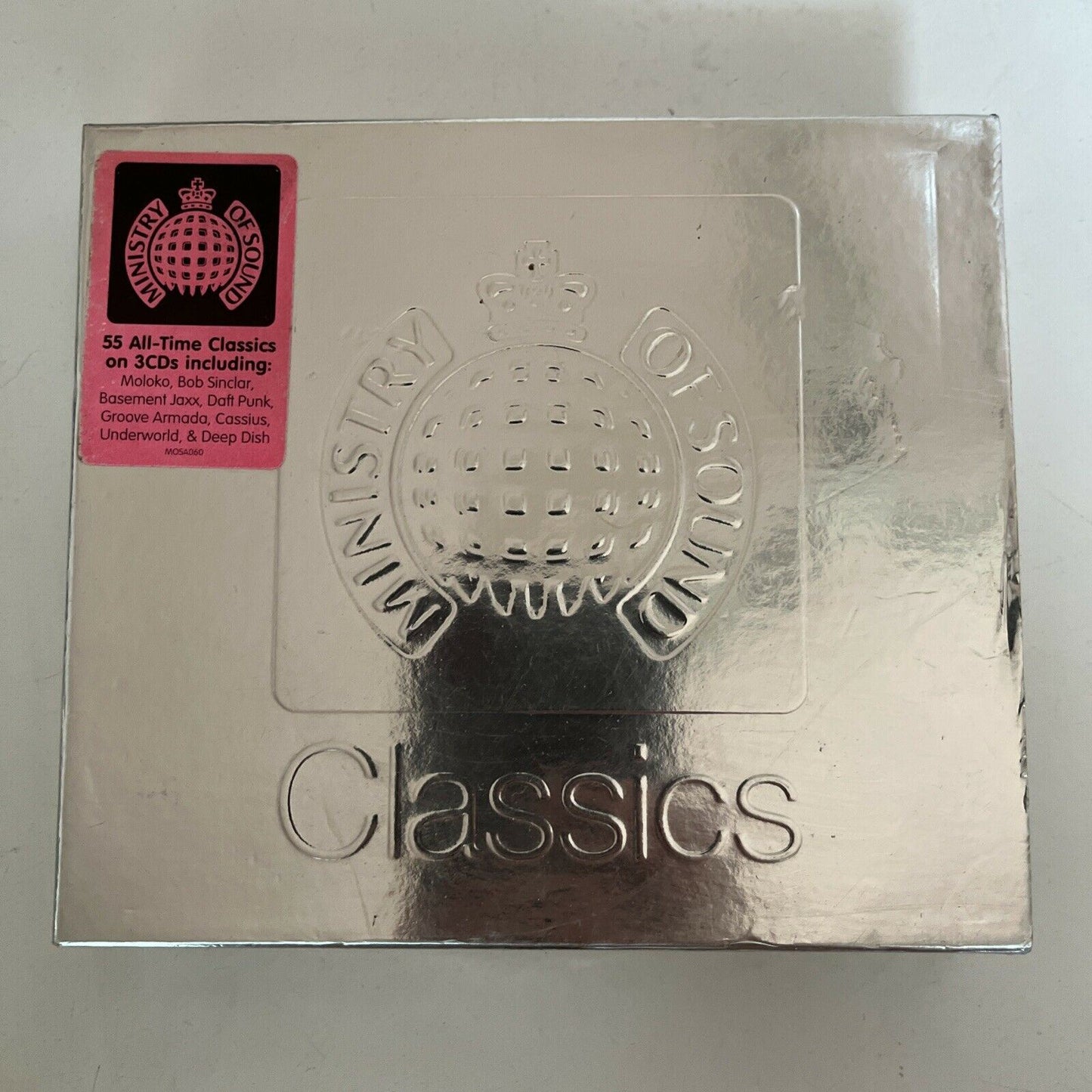 Ministry Of Sound - Classics CD 3-Disc Set  Album 2006 MOSA060B