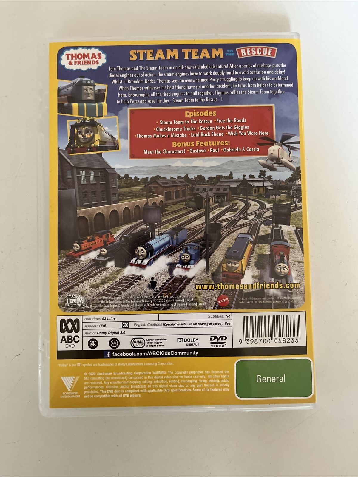 Thomas And Friends Steam Team To The Rescue DVD 2020 Region 4 thomas-and-friends-steam-team-to-the-rescue-dvd-2020-region-4
