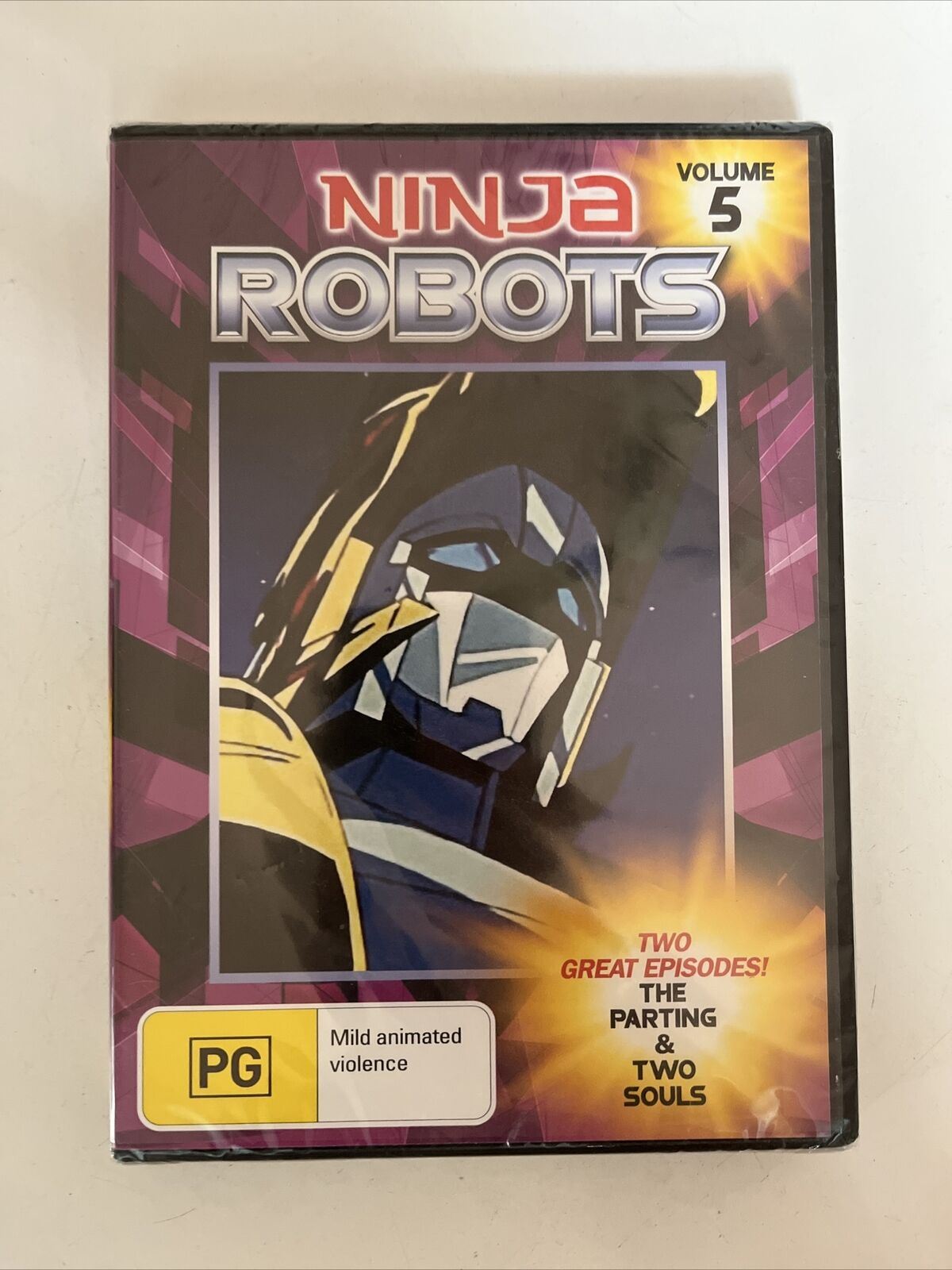 *New Sealed* Ninja Robots - Volume 5 (DVD, 1985) Rare Animation. All Regions