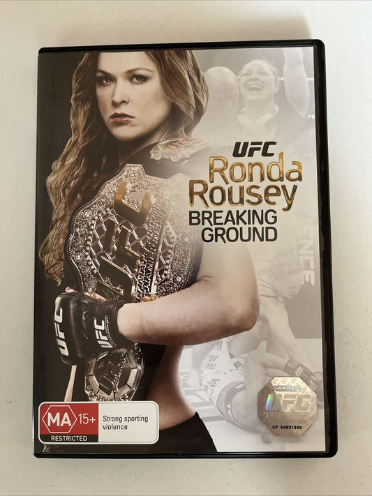 UFC Ronda Rousey Breaking Ground (DVD, 2014) Mixed Martial Arts. Region 4