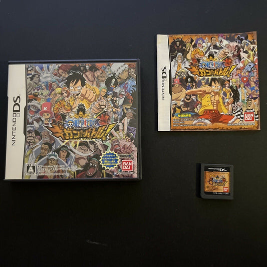 One Piece: Gigant Battle - Nintendo DS Japan NDS Game Complete