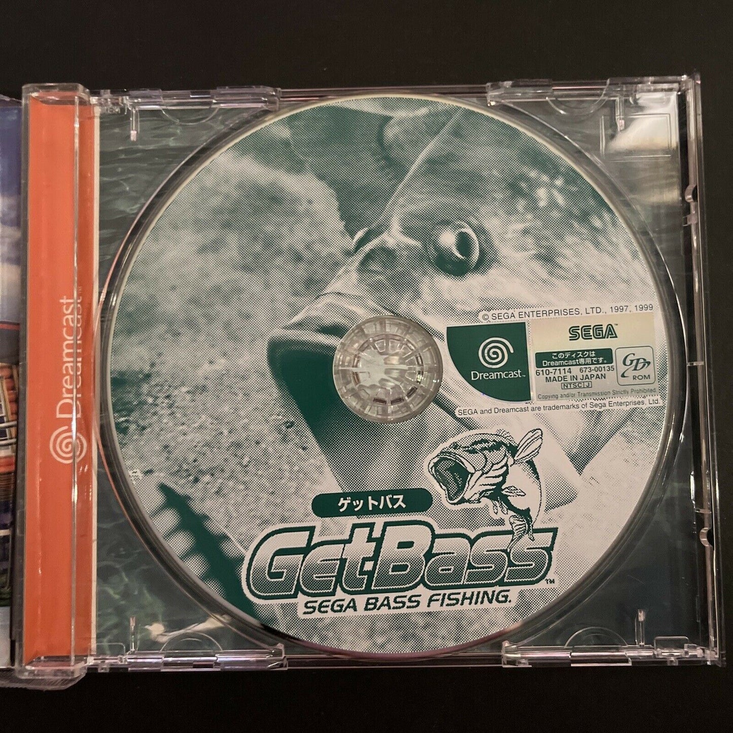 Get Bass - Sega Dreamcast NTSC-J Japan Fishing Game