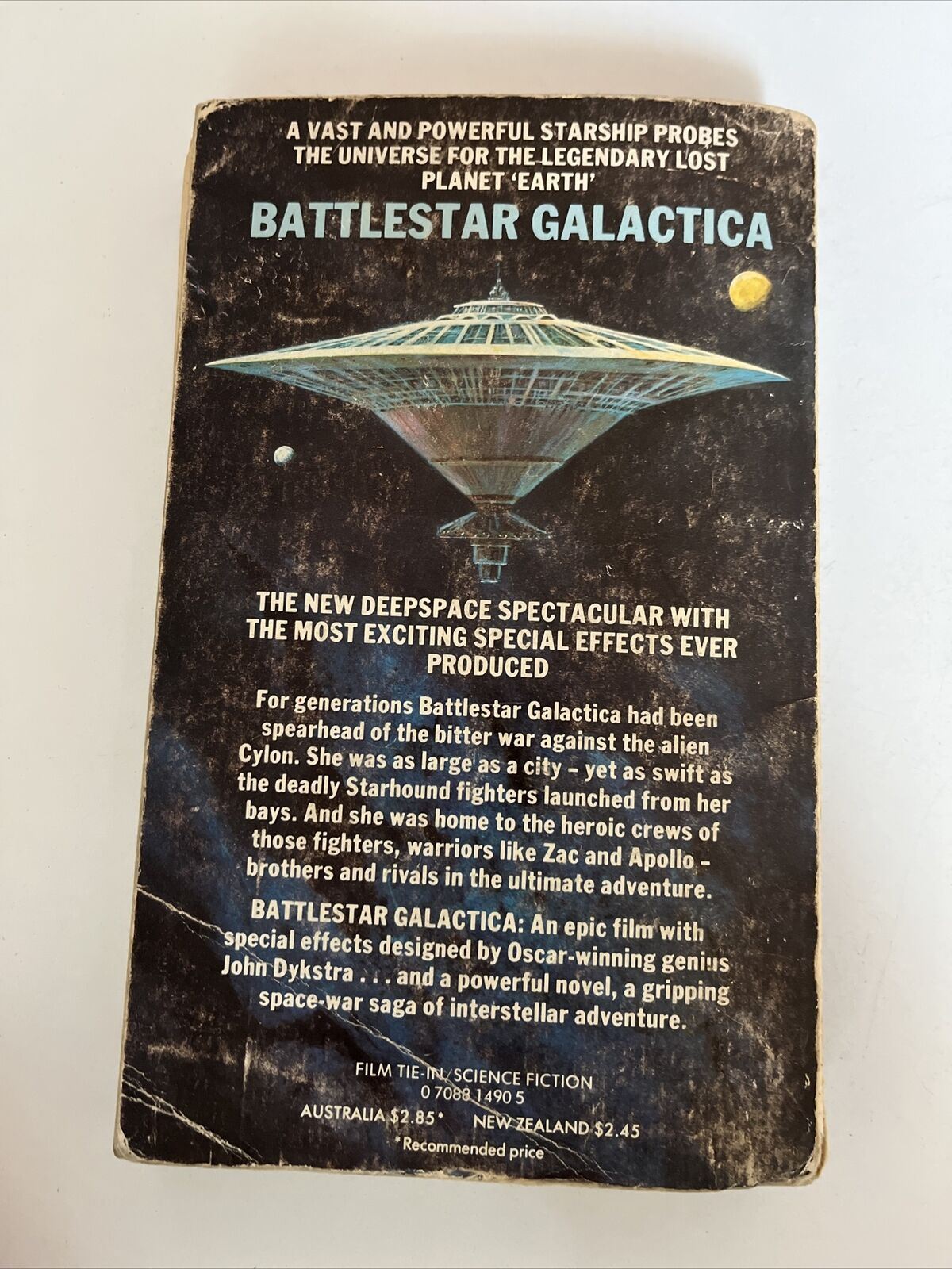Battlestar Galactica 1978 Book by Glen A Larson & Robert Thurston