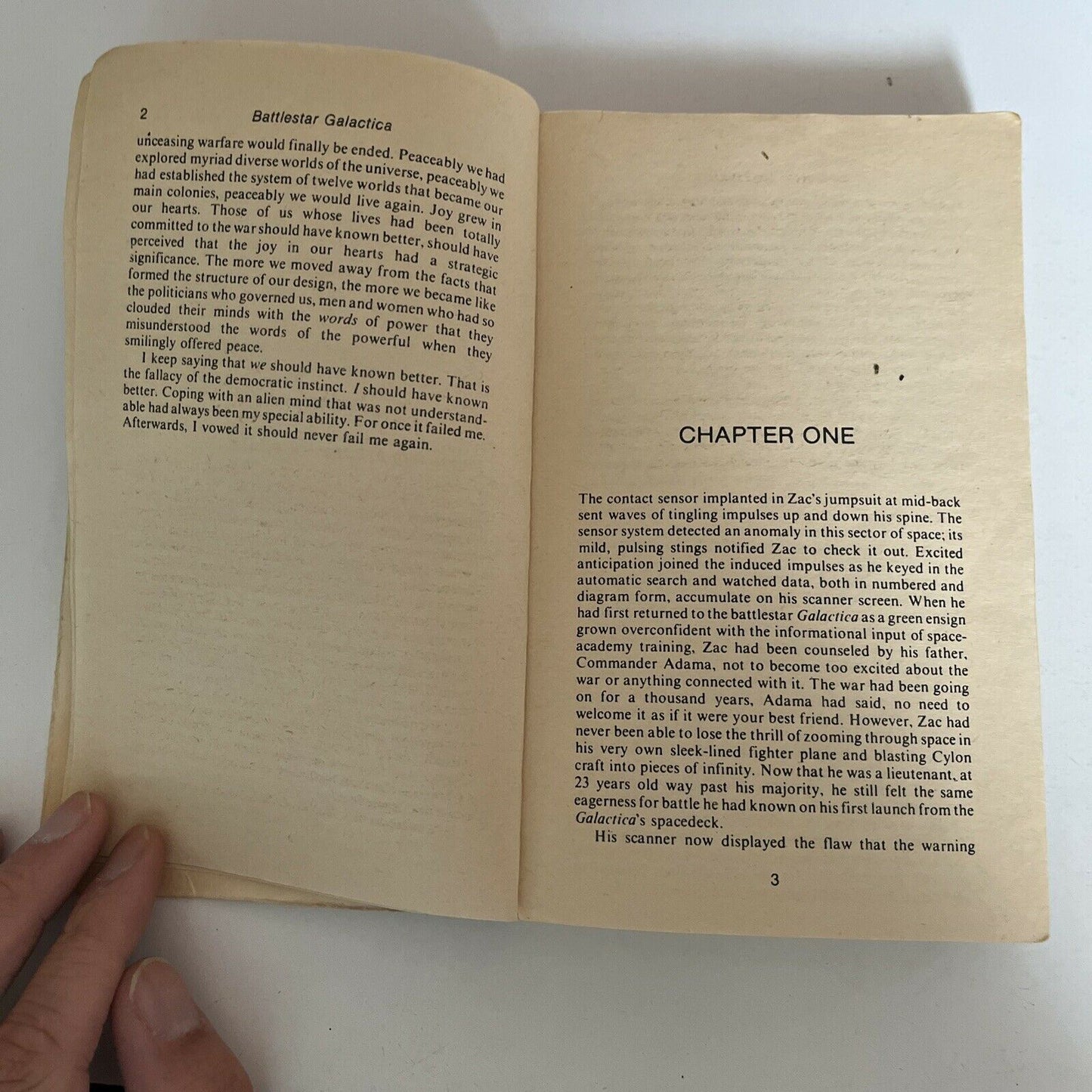 Battlestar Galactica 1978 Book by Glen A Larson & Robert Thurston