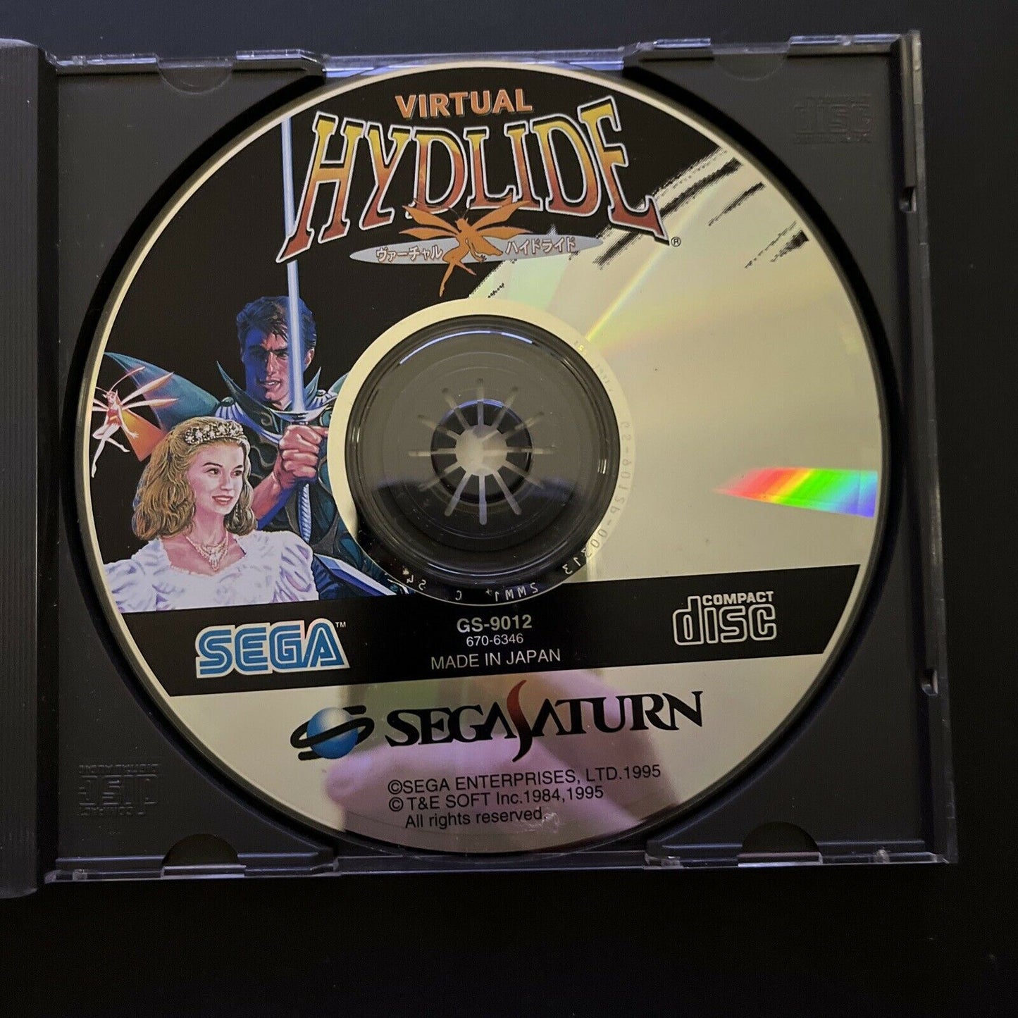 Virtual Hylide - Sega Saturn NTSC-J Japan Action RPG Game Complete