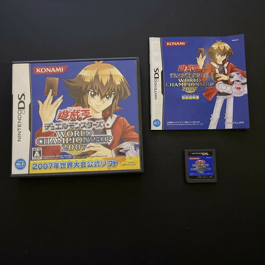 Yu-Gi-Oh Duel Monsters World Championship 2007 - Nintendo DS Japan Game Complete