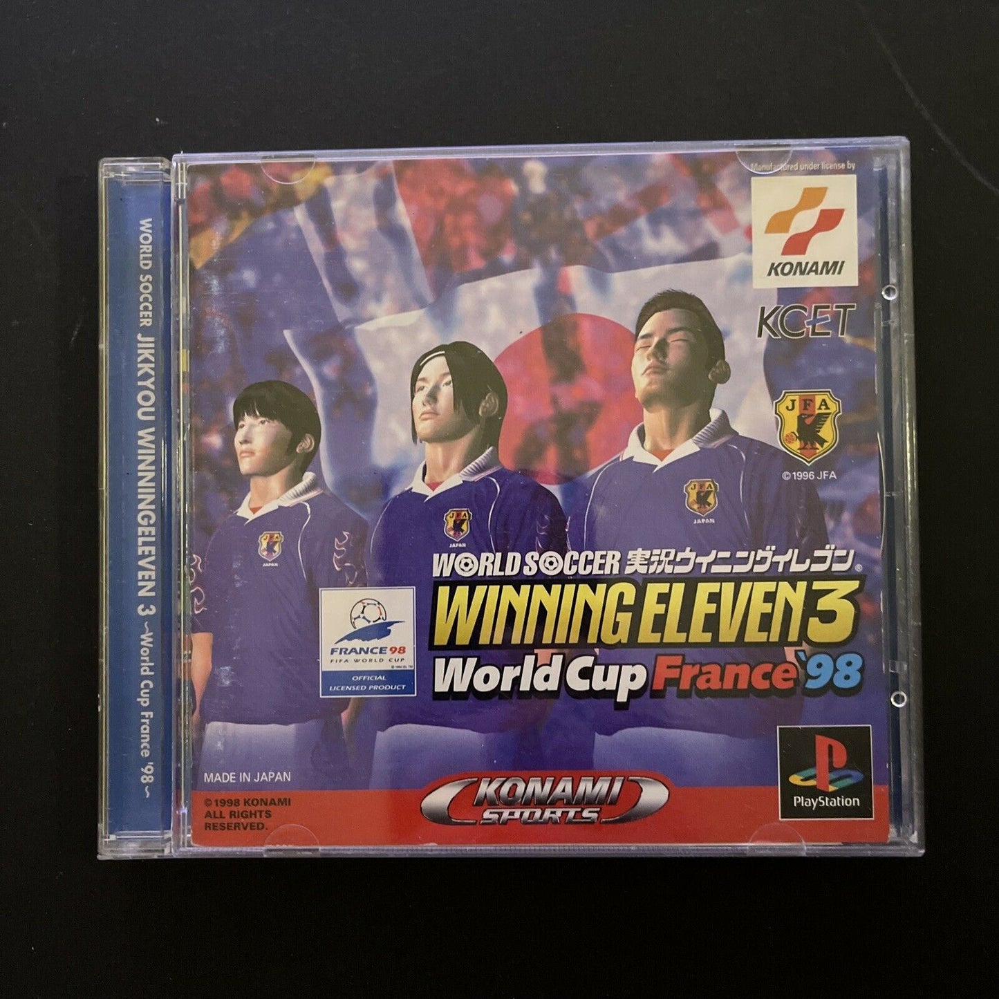 World Soccer Winning Eleven 3 - PlayStation PS1 NTSC-J Japan Game