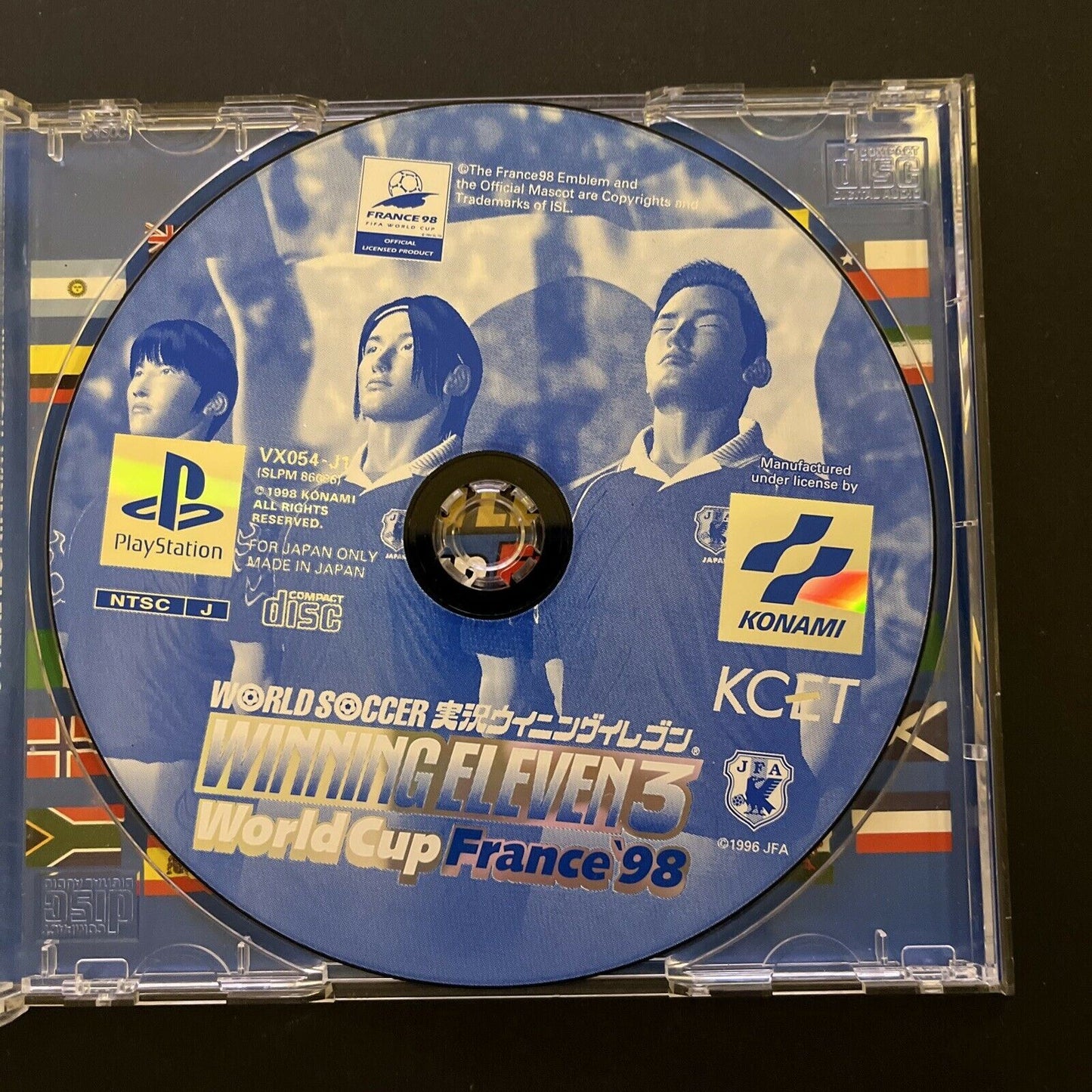 World Soccer Winning Eleven 3 - PlayStation PS1 NTSC-J Japan Game