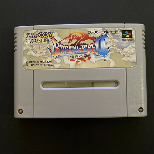 Breath Of Fire 2 - Nintendo Super Famicom SNES NTSC-J Japan