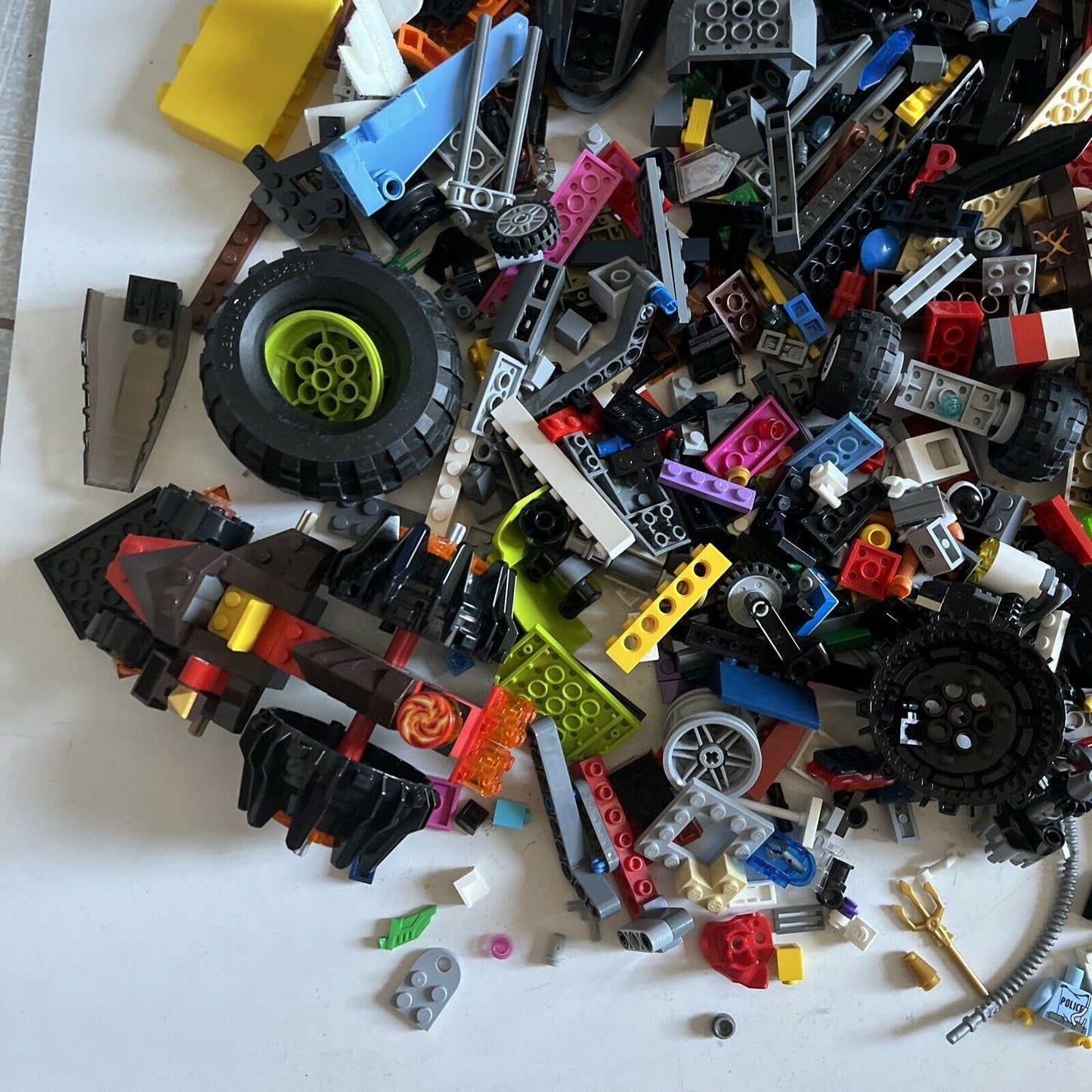 Lego Bulk Lot, Lego Technic Wheels, swords, parts, Assorted LEGO Approx 2.5kg