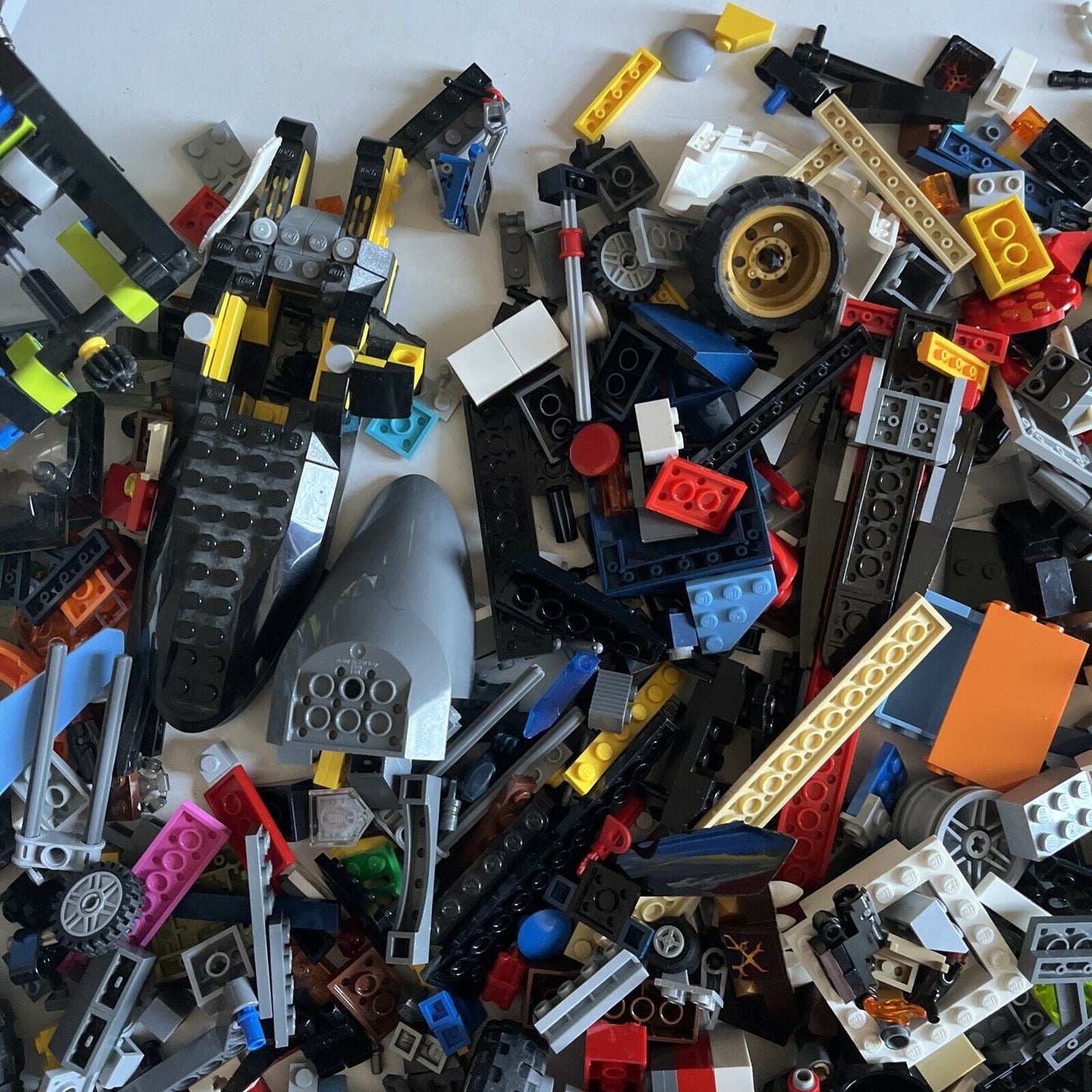 Lego Bulk Lot, Lego Technic Wheels, swords, parts, Assorted LEGO Approx 2.5kg