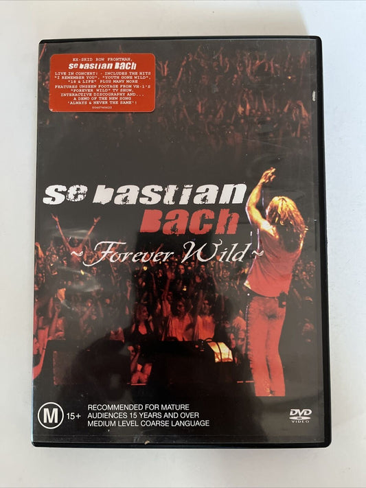 Sebastian Bach - Forever Wild (DVD, 1998) Region 4