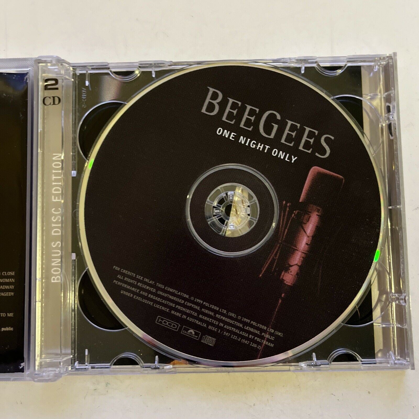 Bee Gees – One Night Only. Limited Edition (CD, 2-Disc Set, Album ...