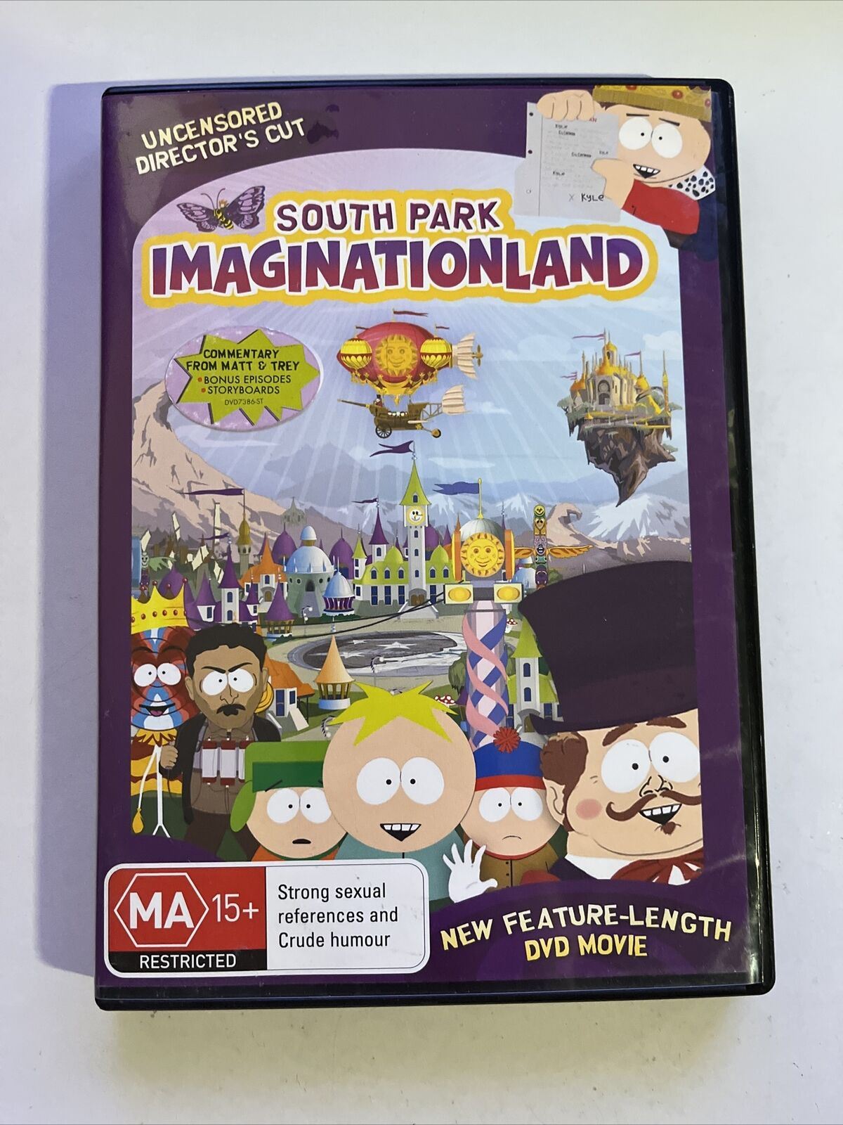 South Park: Imaginationland - Uncensored Director's Cut (DVD, 2008) Region 4