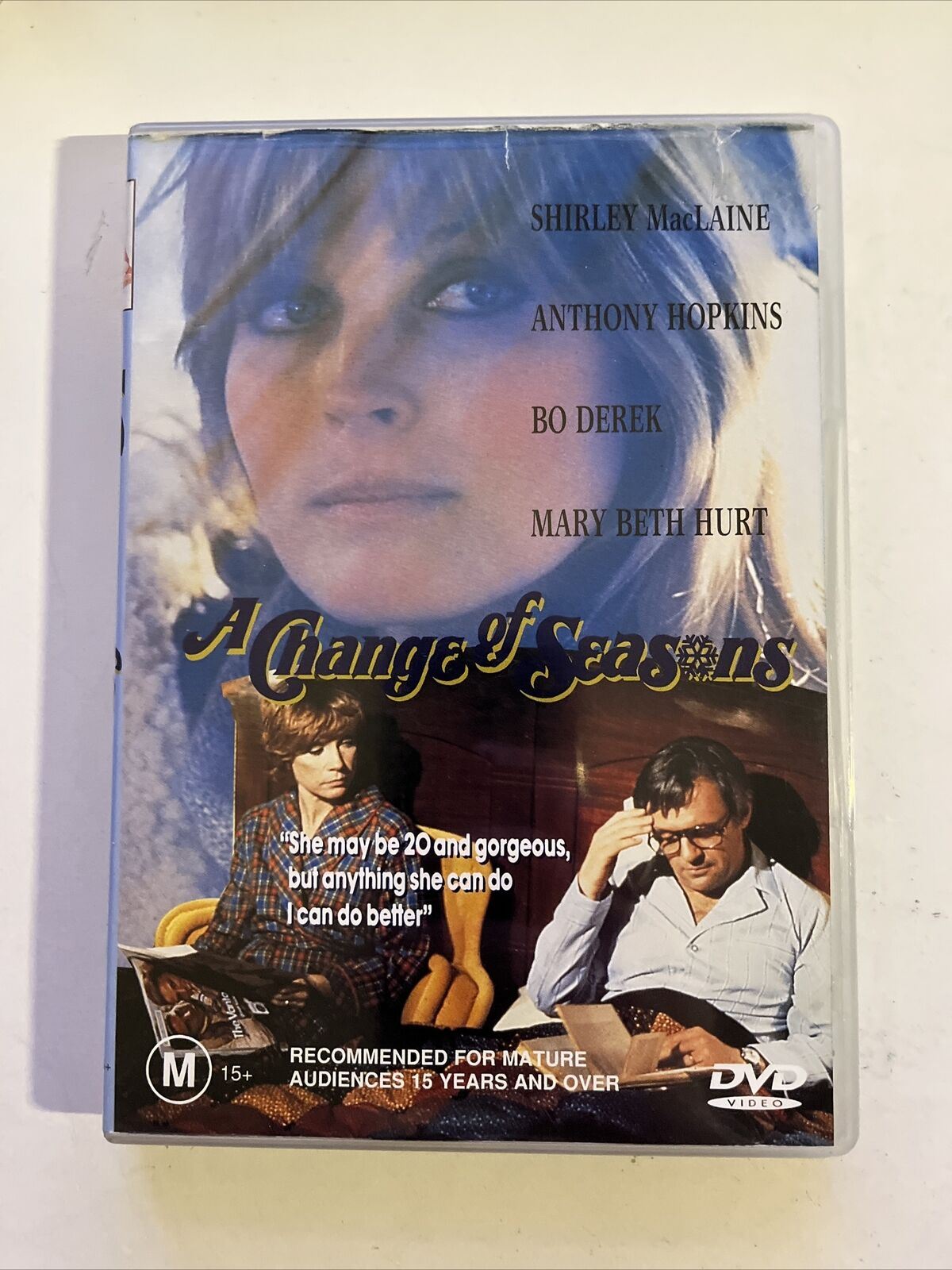 A Change Of Seasons (DVD, 1980) Shirley MacLaine, Anthony Hopkins, Bo Derek