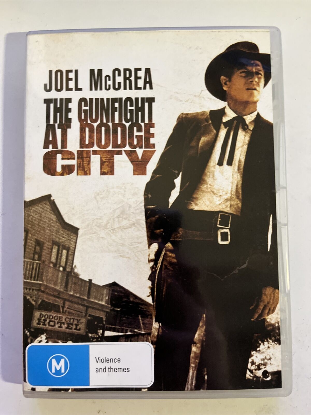 The Gunfight At Dodge City (DVD, 1959) Joel McCrea, Julie Adams. Region 4