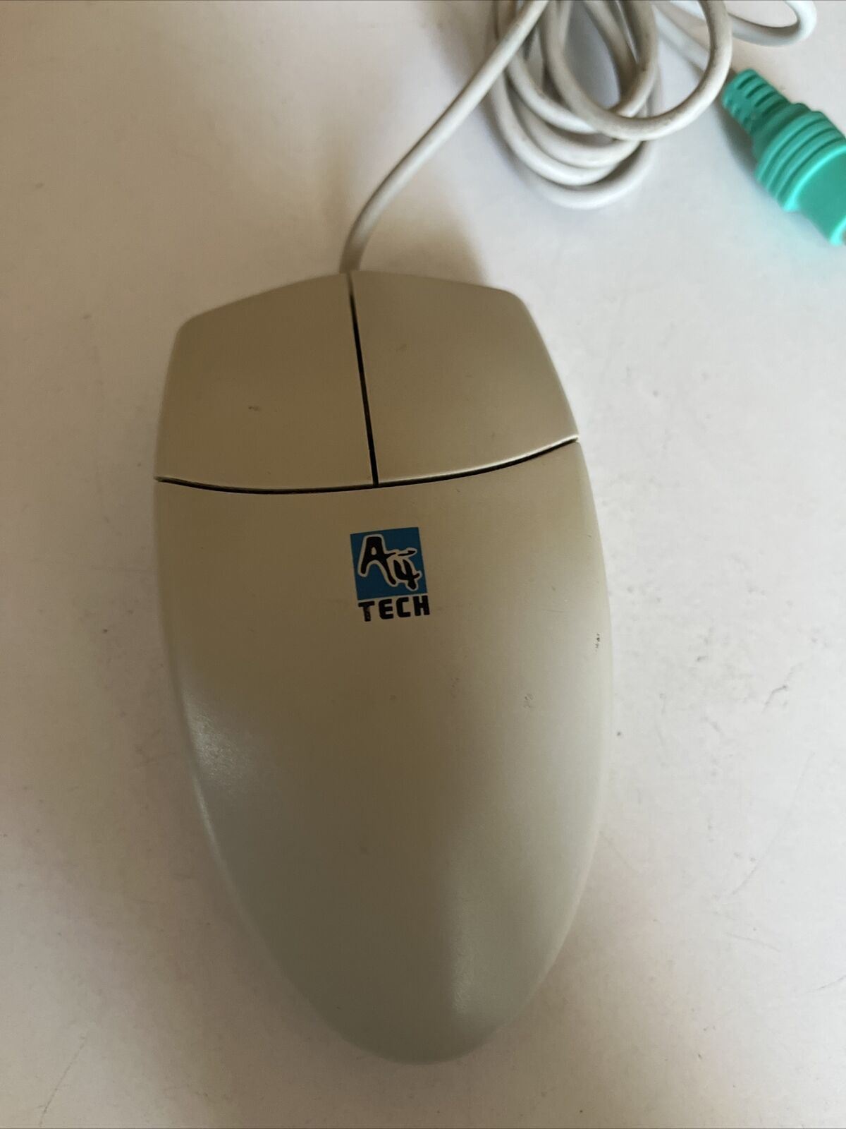 Vintage A4Tech PS/2 2 Button Ball Mouse OK-720 - Tested & Working