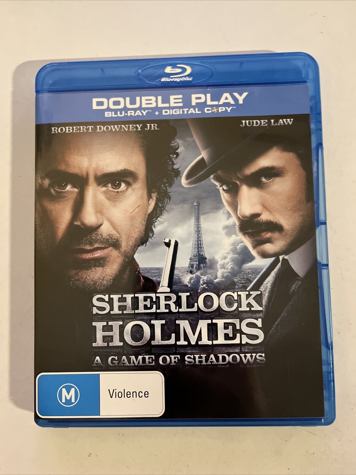 Sherlock Holmes - A Game Of Shadows (Blu-ray, 2012) Robert Downey Jr. Region B