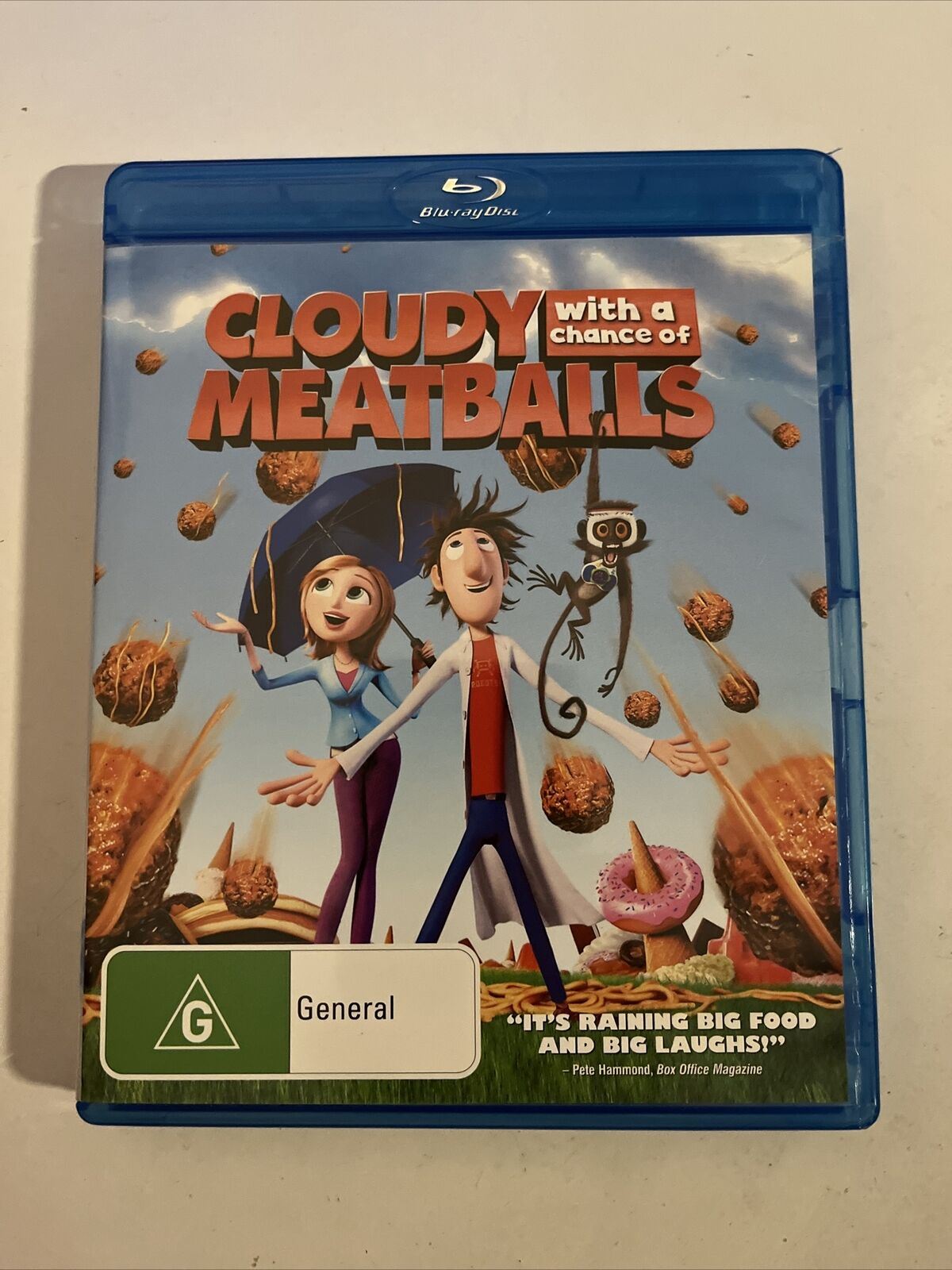 Cloudy With A Chance Of Meatballs (Blu-ray, 2009)  All Regions