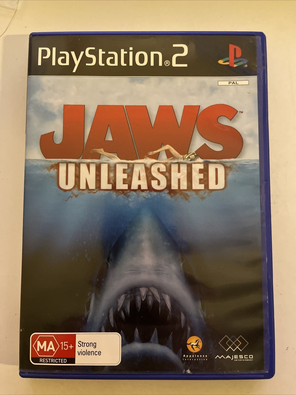 Jaws Unleashed - PlayStation PS2 PAL Game with Manual