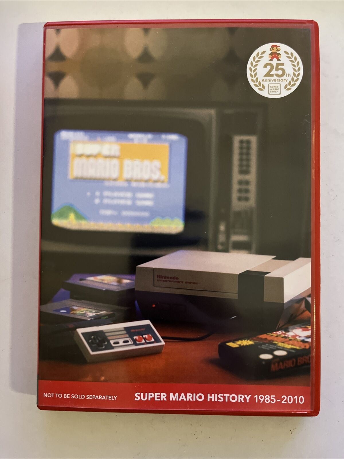Super Mario History 1985 - 2010 25th Anniversary Soundtrack CD Nintendo Wii